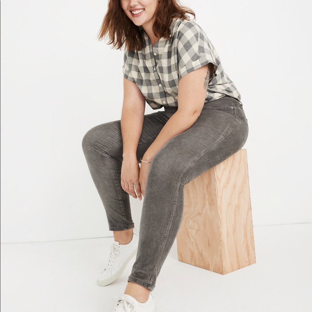Madewell Petite 10” High Rise Skinny Jeans